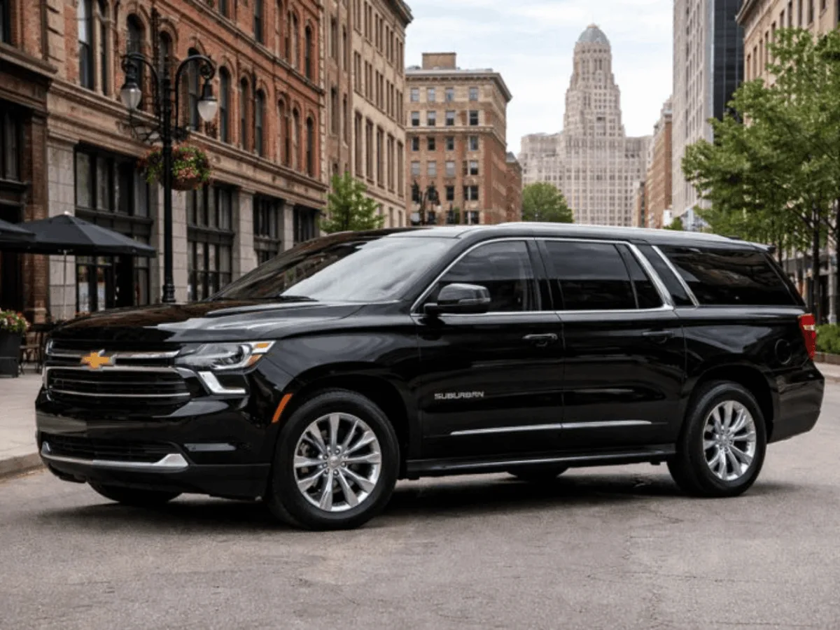 Chevrolet Suburban black car service in Buffalo NY