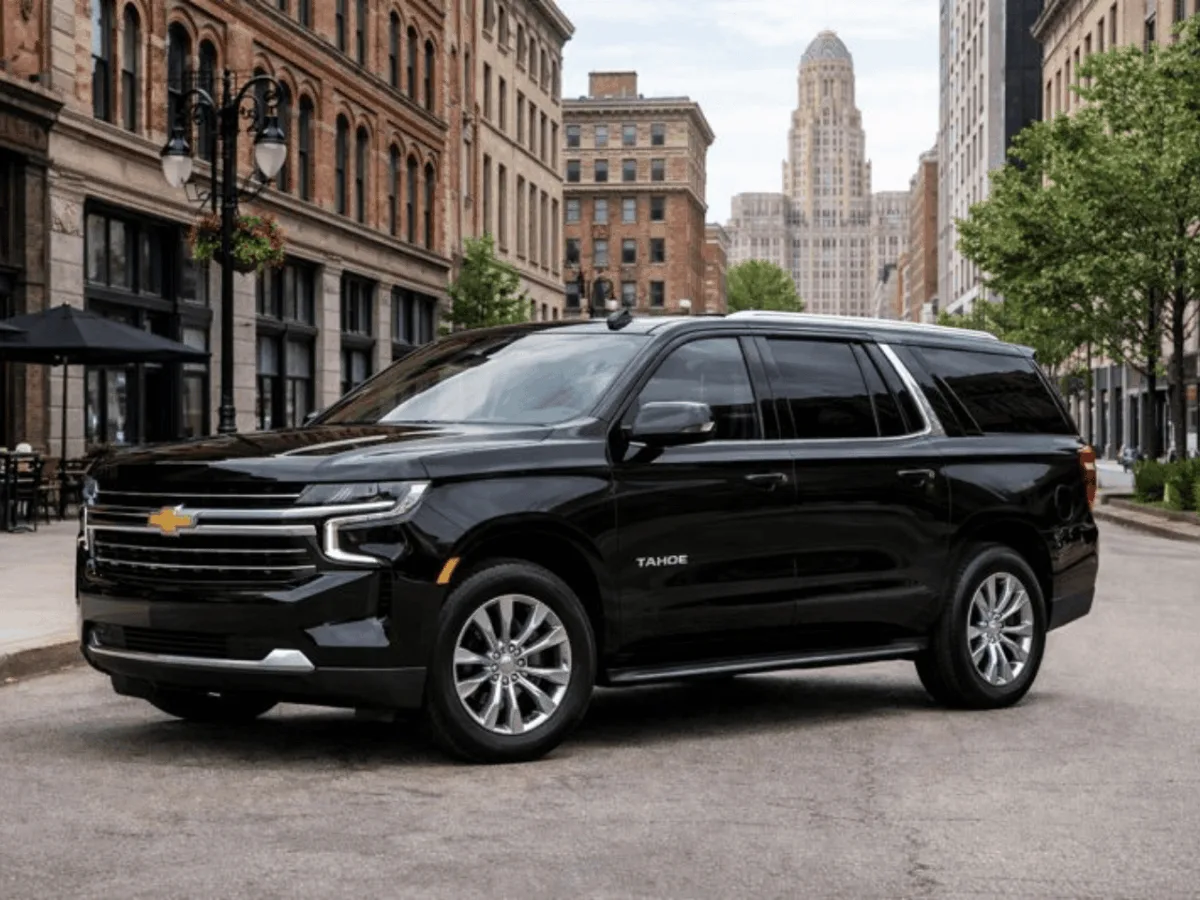 Chevrolet Tahoe black SUV service Buffalo NY