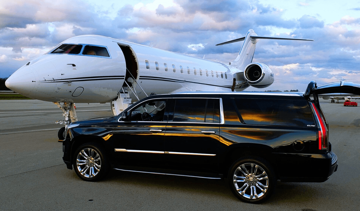 Private Jet black car service