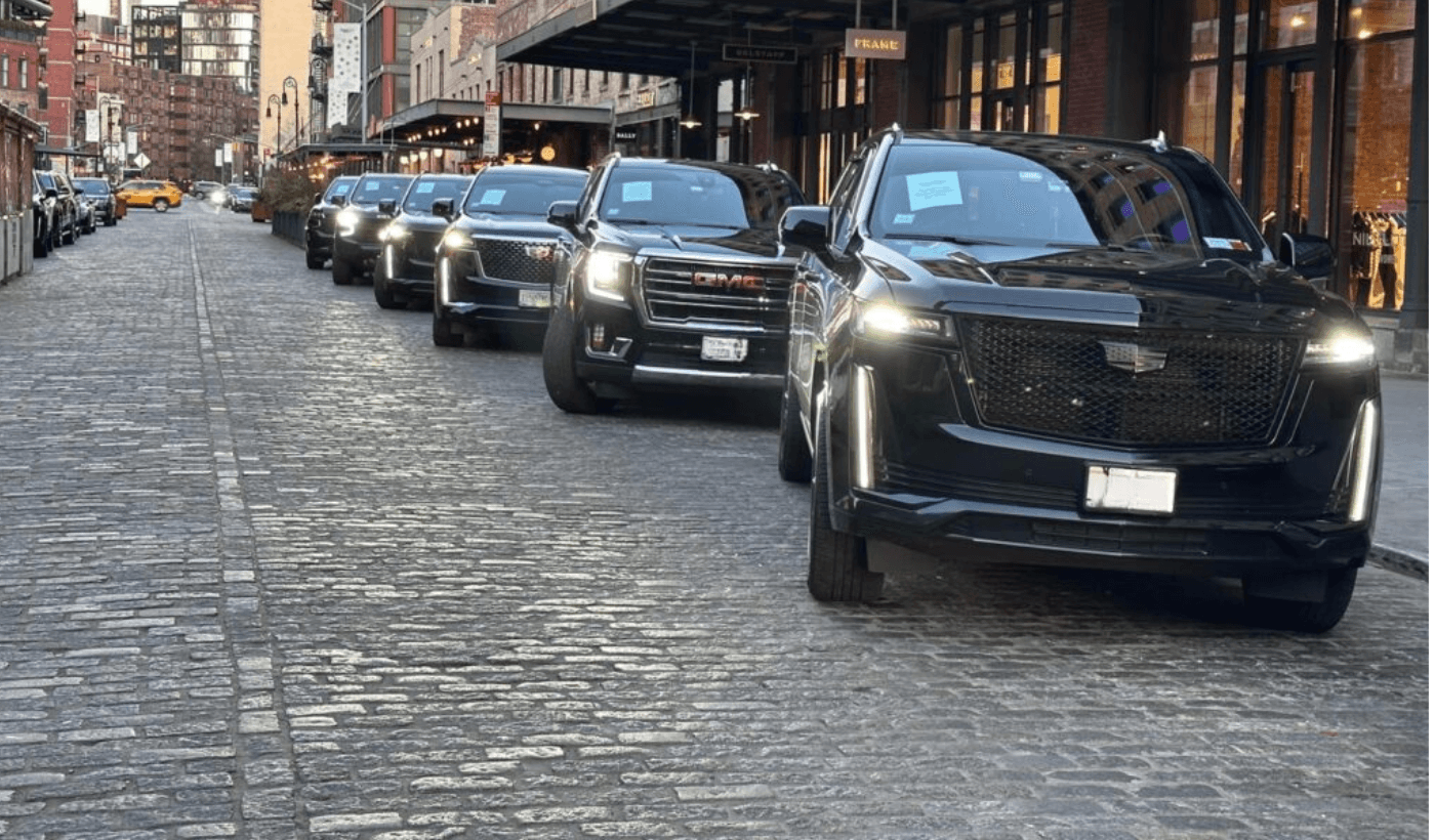 luxury black car service