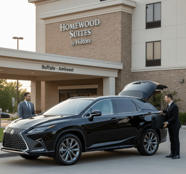 BUF to Homewood Suites Amherst