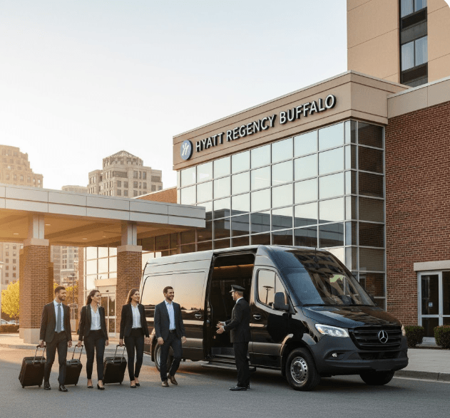 black car service from Buffalo Airport to Hyatt Regency