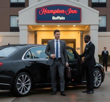 hampton inn buffalo black car service