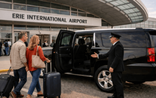 Black Car service to Erie Airport
