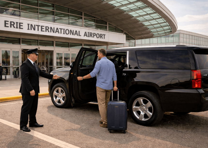 Buffalo to Erie Airport Black Car Service