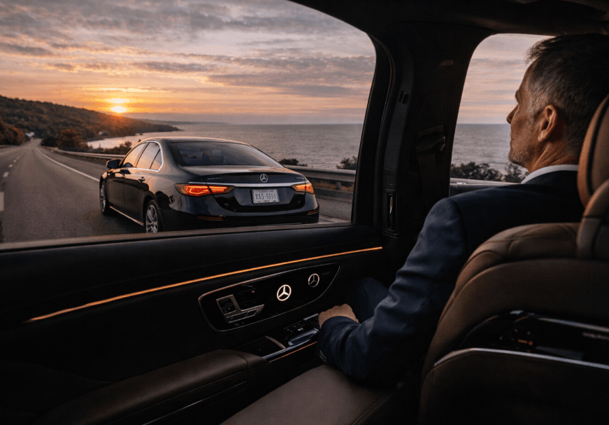 Lake Erie Scenic Drive Mercedes S Class