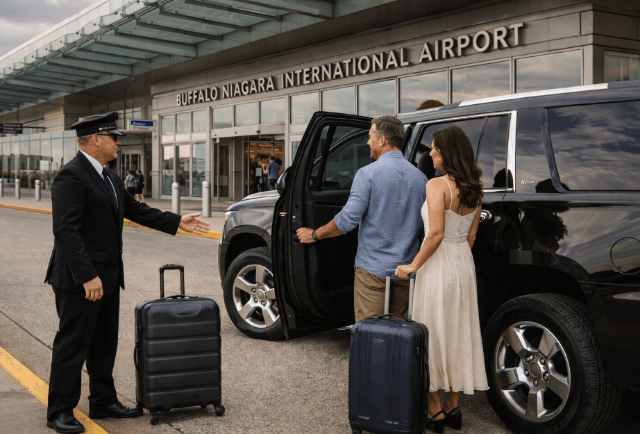 Niagara Airport to Wine Tour Black Car