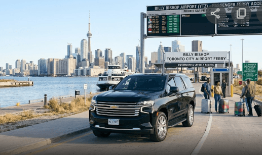 Billy Bishop airport to Toronto black car
