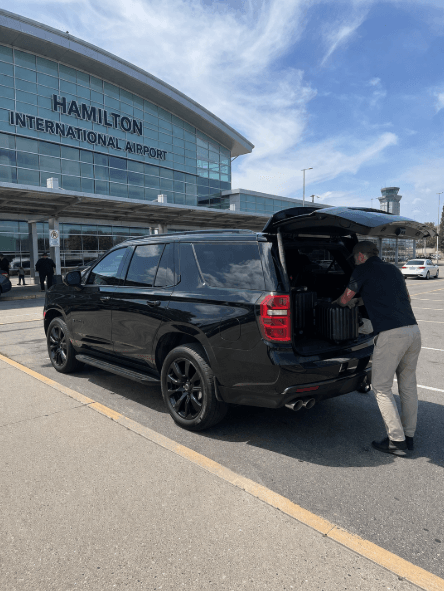 Car service from Hamilton airport