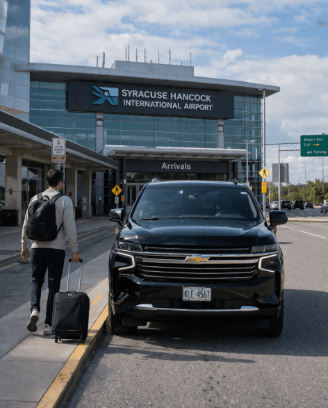 Return pickup from Syracuse Hancock Airport