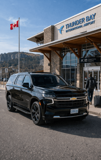 black car service from Thunder Bay Airport
